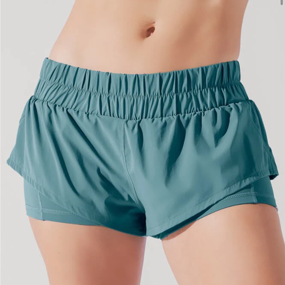 POPFLEX Low Rise Supershort™ - Arctic Teal